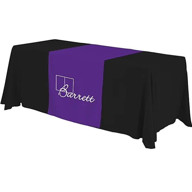 Serged 6-foot Closed-Back Table Throw and Runner Kit