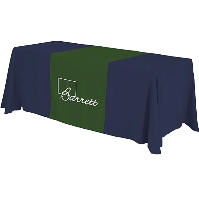 Serged 6-foot Closed-Back Table Throw and Runner Kit