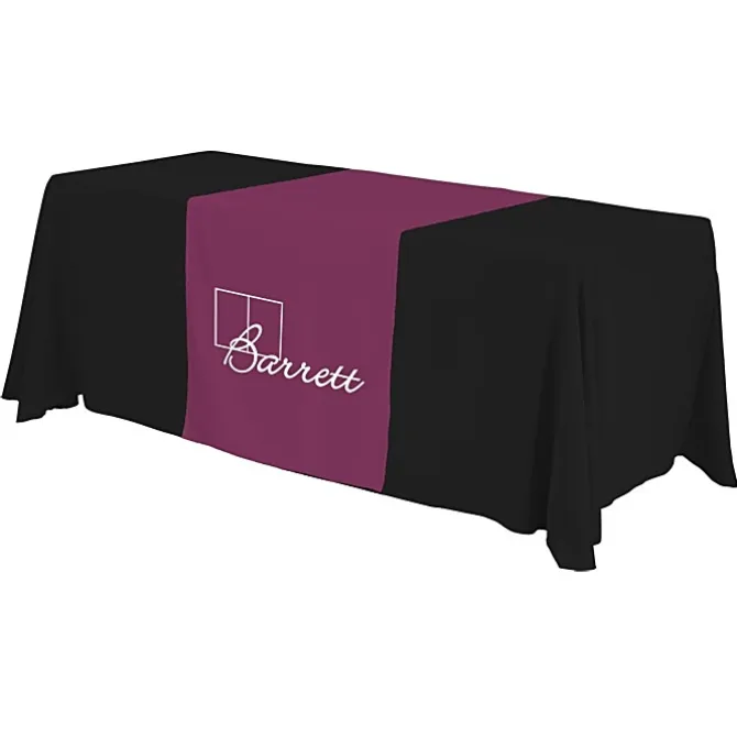 Serged 6-foot Closed-Back Table Throw and Runner Kit