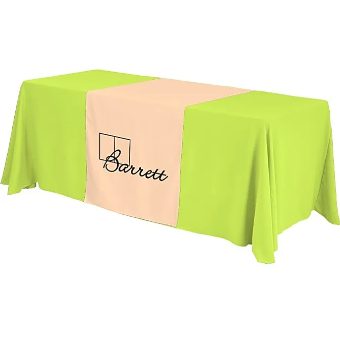 Serged 6-foot Closed-Back Table Throw and Runner Kit