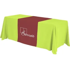 Serged 6-foot Closed-Back Table Throw and Runner Kit