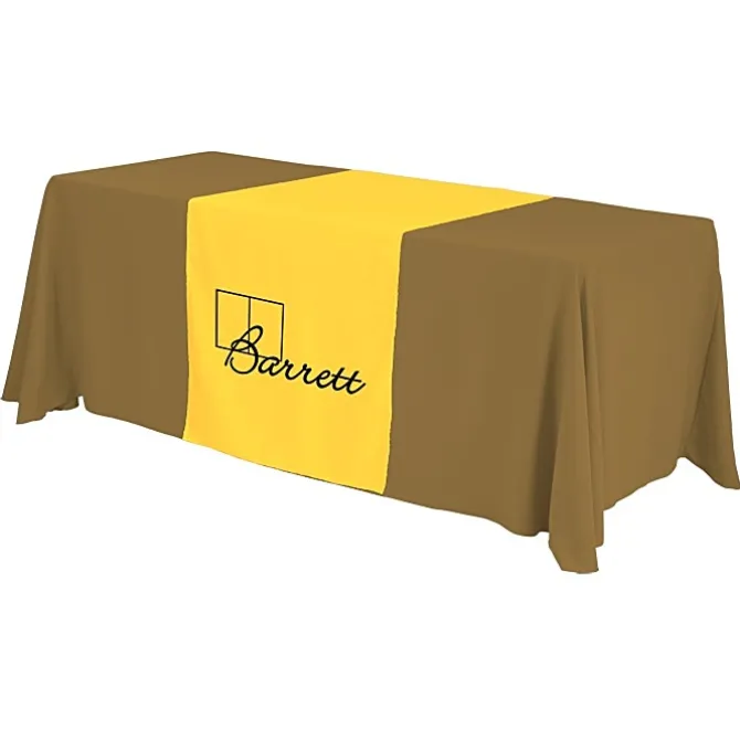 Serged 6-foot Closed-Back Table Throw and Runner Kit