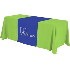 Serged 6-foot Closed-Back Table Throw and Runner Kit
