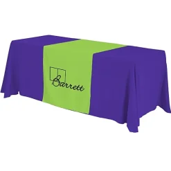 Serged 6-foot Closed-Back Table Throw and Runner Kit