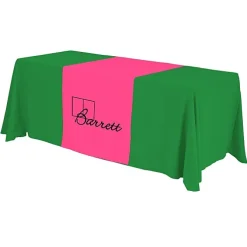 Serged 6-foot Closed-Back Table Throw and Runner Kit