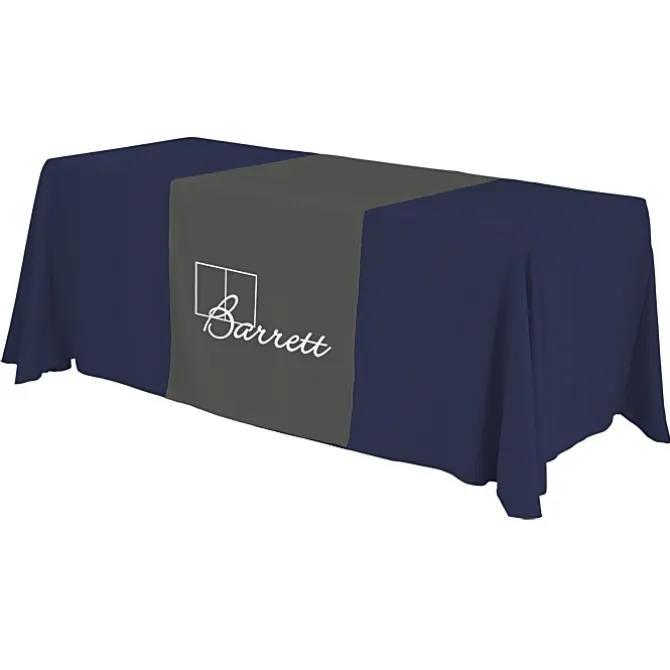 Serged 6-foot Closed-Back Table Throw and Runner Kit