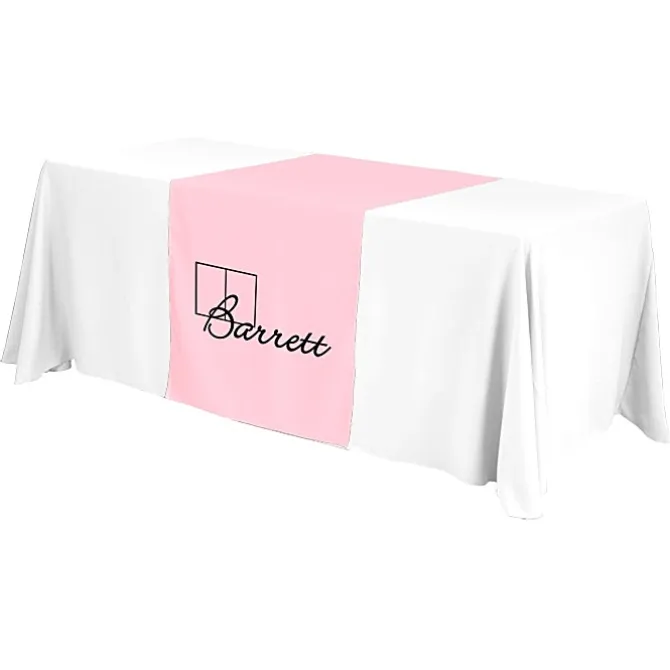 Serged 6-foot Closed-Back Table Throw and Runner Kit