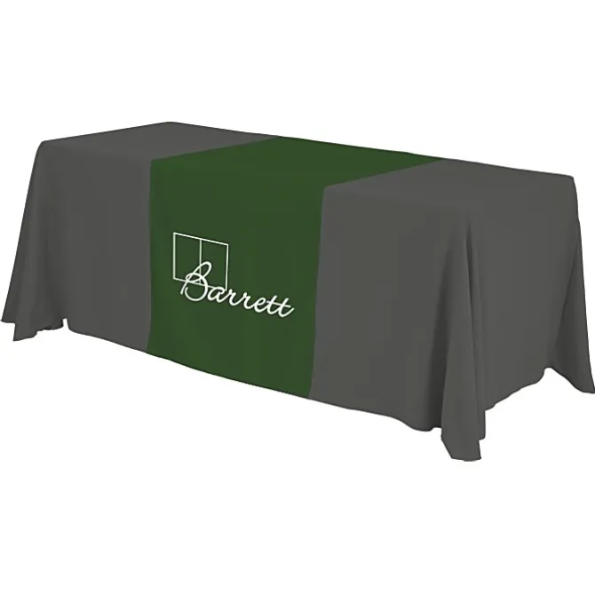 Serged 6-foot Closed-Back Table Throw and Runner Kit
