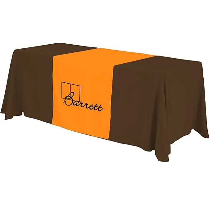 Serged 6-foot Closed-Back Table Throw and Runner Kit