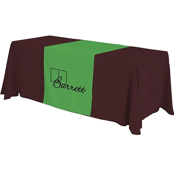 Serged 6-foot Closed-Back Table Throw and Runner Kit