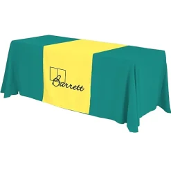 Serged 6-foot Closed-Back Table Throw and Runner Kit