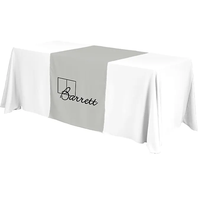 Serged 6-foot Closed-Back Table Throw and Runner Kit