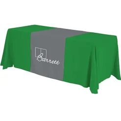 Serged 6-foot Closed-Back Table Throw and Runner Kit