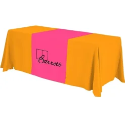 Serged 6-foot Closed-Back Table Throw and Runner Kit