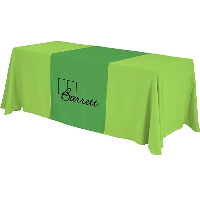 Serged 6-foot Closed-Back Table Throw and Runner Kit