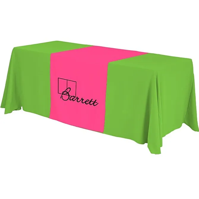 Serged 6-foot Closed-Back Table Throw and Runner Kit