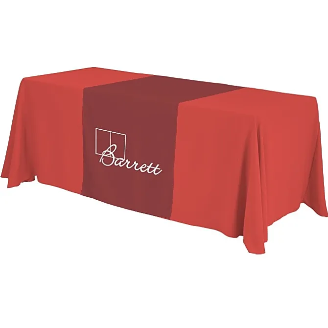 Serged 6-foot Closed-Back Table Throw and Runner Kit