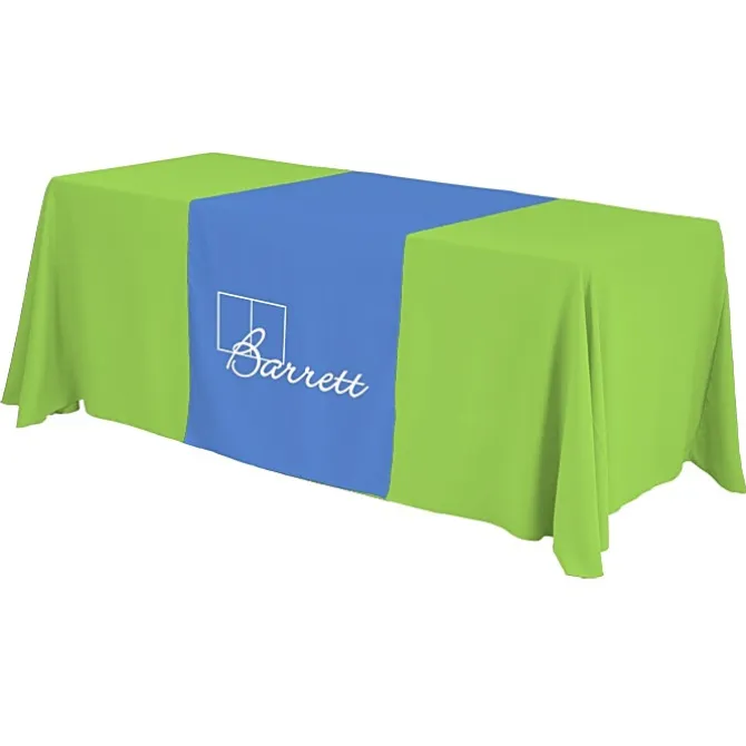 Serged 6-foot Closed-Back Table Throw and Runner Kit
