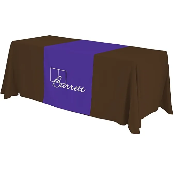 Serged 6-foot Closed-Back Table Throw and Runner Kit