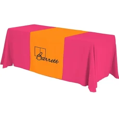 Serged 6-foot Closed-Back Table Throw and Runner Kit