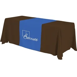 Serged 6-foot Closed-Back Table Throw and Runner Kit