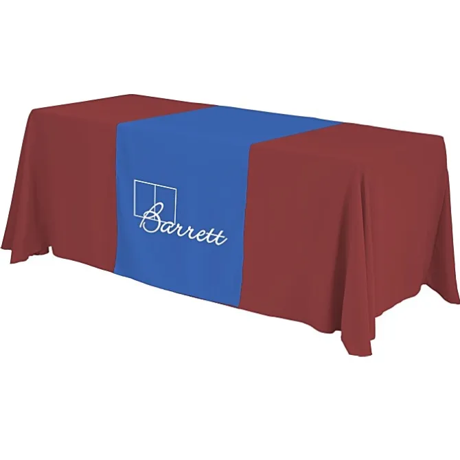 Serged 6-foot Closed-Back Table Throw and Runner Kit
