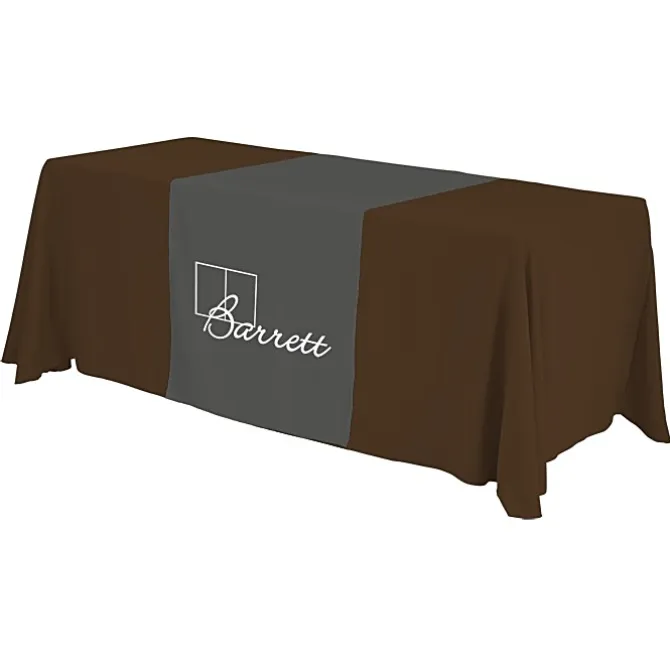 Serged 6-foot Closed-Back Table Throw and Runner Kit
