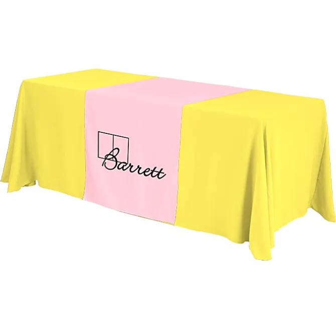 Serged 6-foot Closed-Back Table Throw and Runner Kit