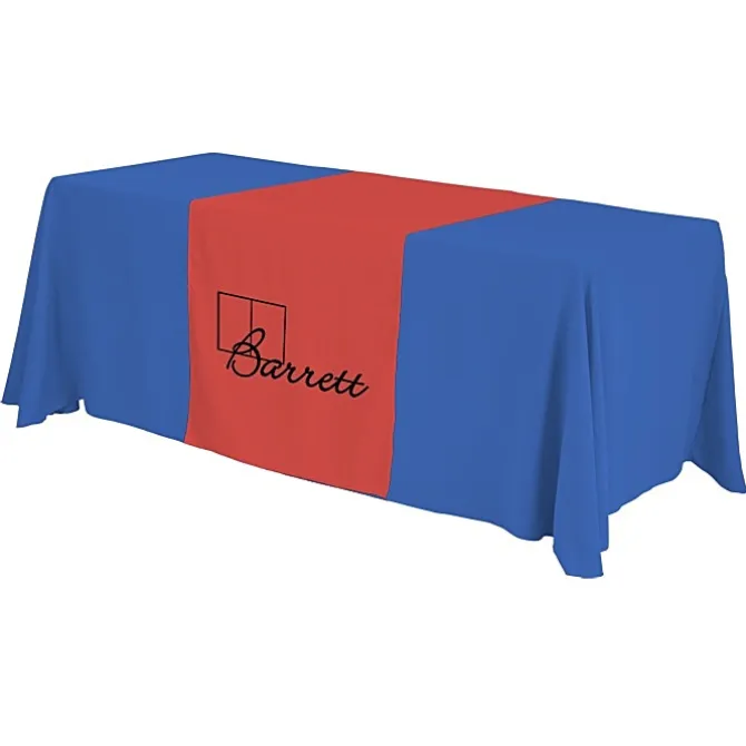 Serged 6-foot Closed-Back Table Throw and Runner Kit