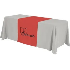 Serged 6-foot Closed-Back Table Throw and Runner Kit