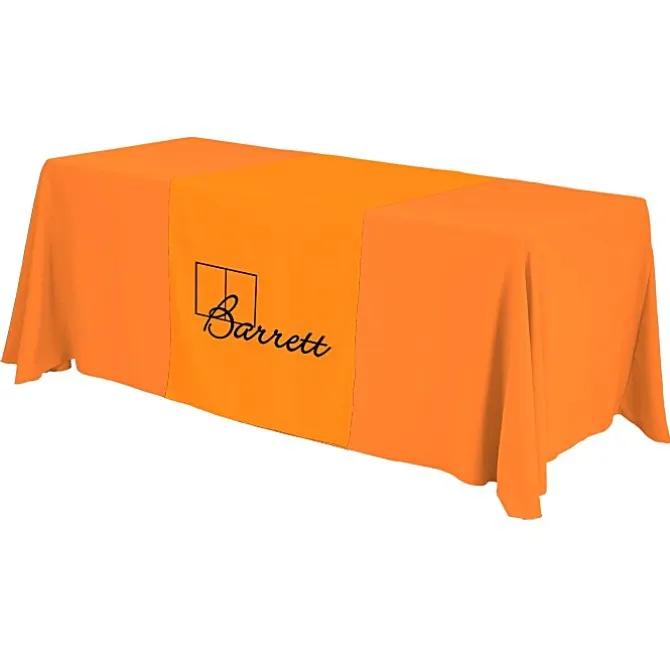 Serged 6-foot Closed-Back Table Throw and Runner Kit