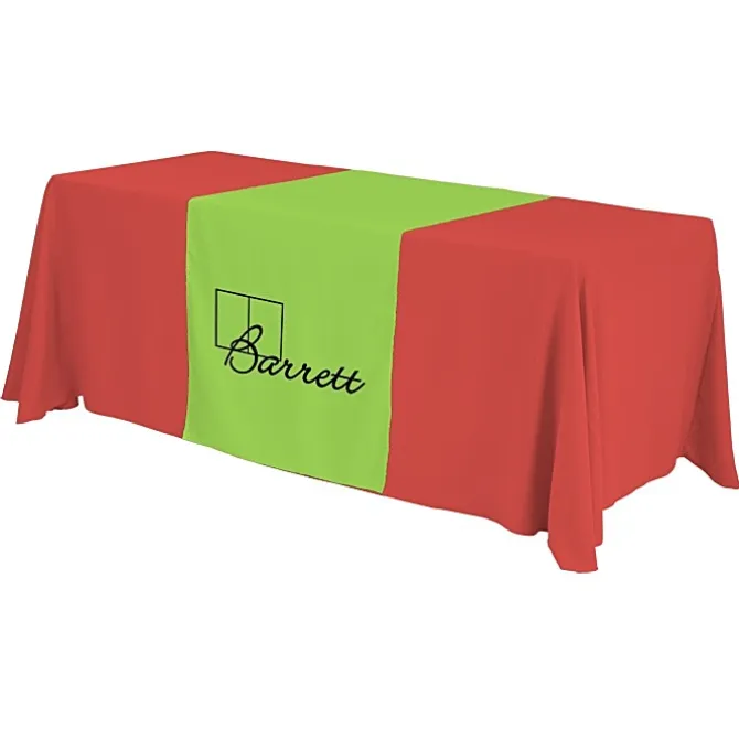 Serged 6-foot Closed-Back Table Throw and Runner Kit