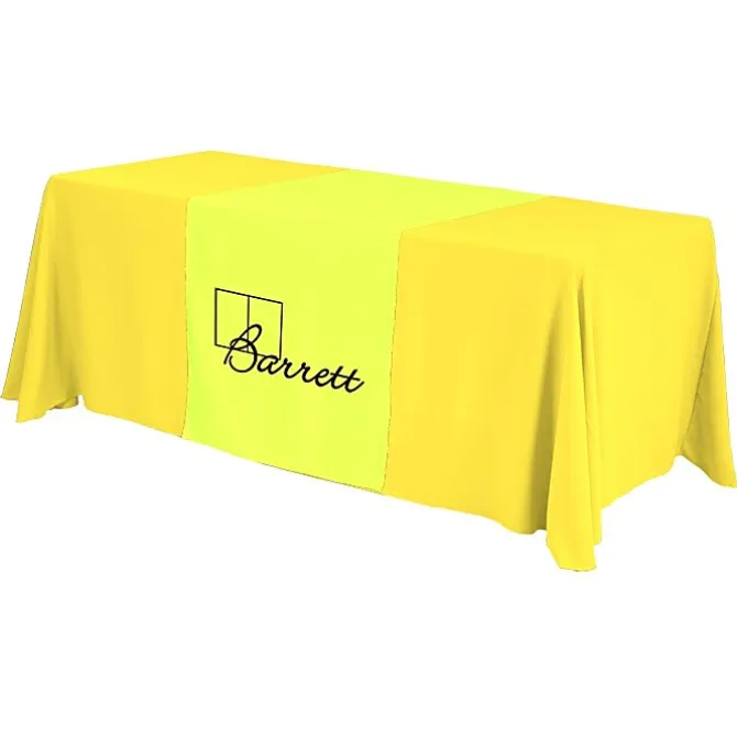 Serged 6-foot Closed-Back Table Throw and Runner Kit