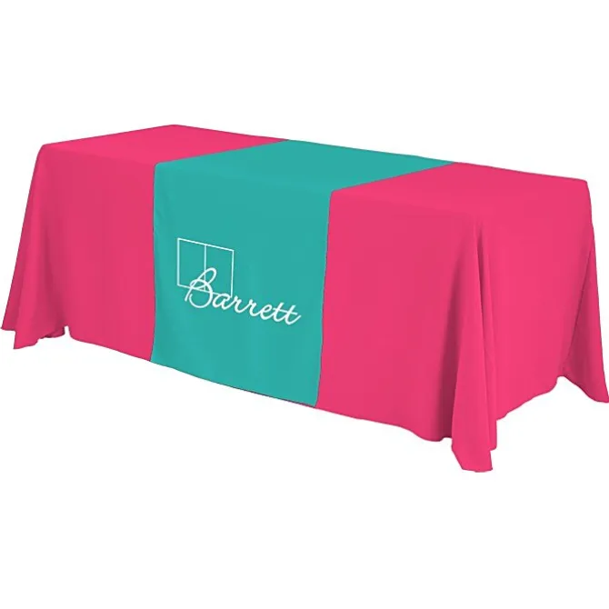 Serged 6-foot Closed-Back Table Throw and Runner Kit