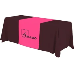 Serged 6-foot Closed-Back Table Throw and Runner Kit