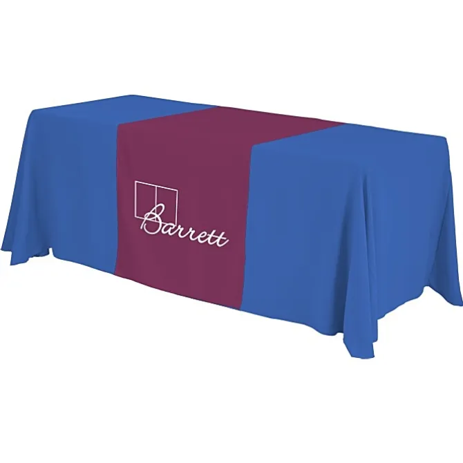Serged 6-foot Closed-Back Table Throw and Runner Kit