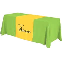 Serged 6-foot Closed-Back Table Throw and Runner Kit