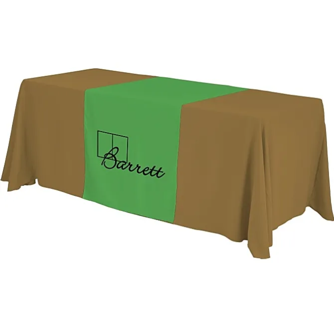 Serged 6-foot Closed-Back Table Throw and Runner Kit