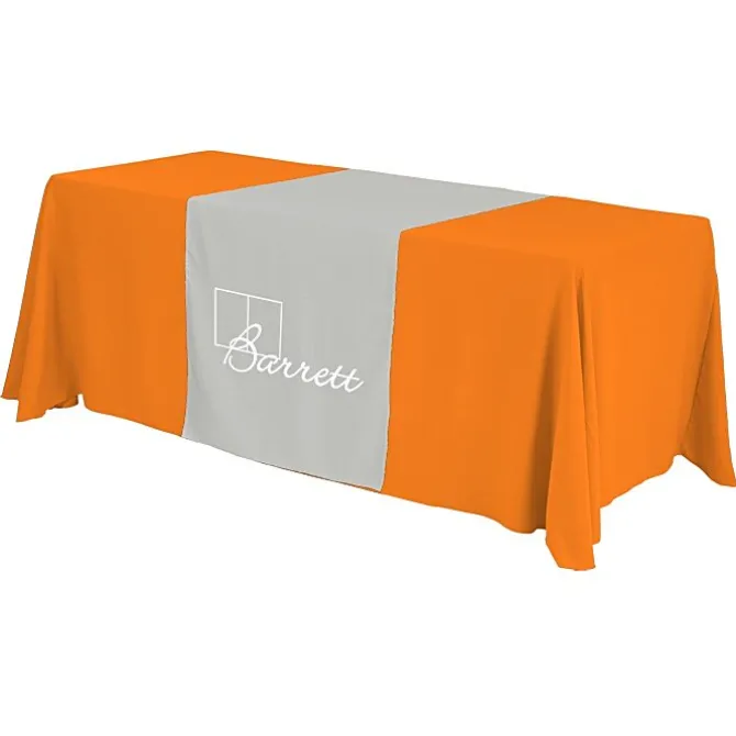 Serged 6-foot Closed-Back Table Throw and Runner Kit