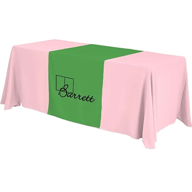 Serged 6-foot Closed-Back Table Throw and Runner Kit