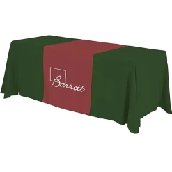 Serged 6-foot Closed-Back Table Throw and Runner Kit