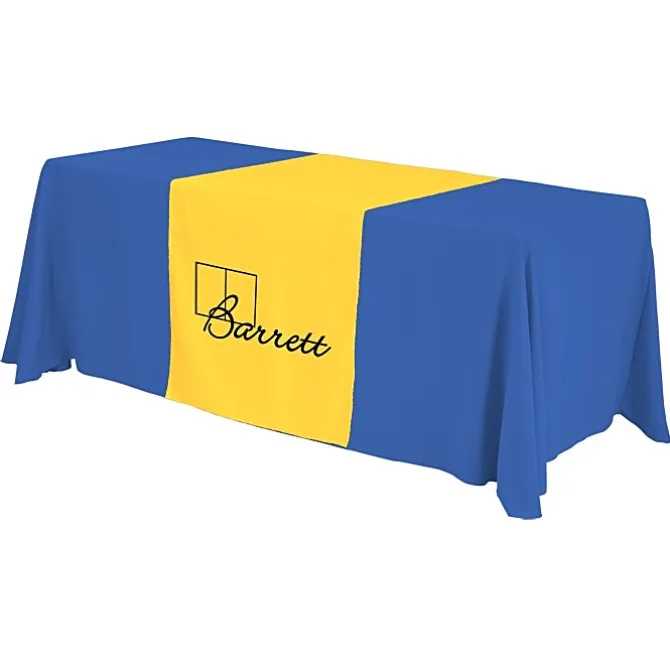Serged 6-foot Closed-Back Table Throw and Runner Kit