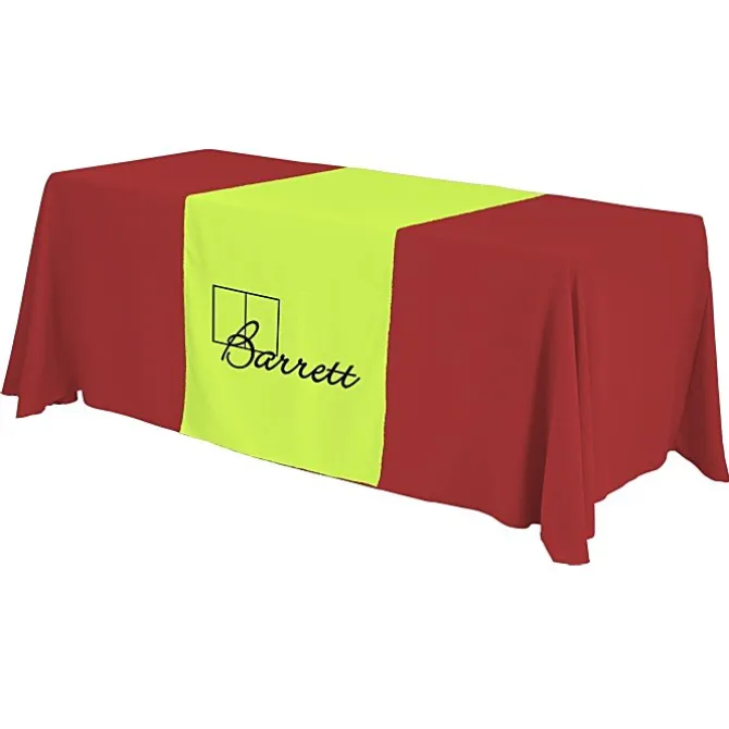 Serged 6-foot Closed-Back Table Throw and Runner Kit