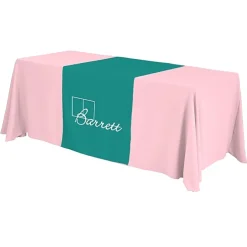 Serged 6-foot Closed-Back Table Throw and Runner Kit