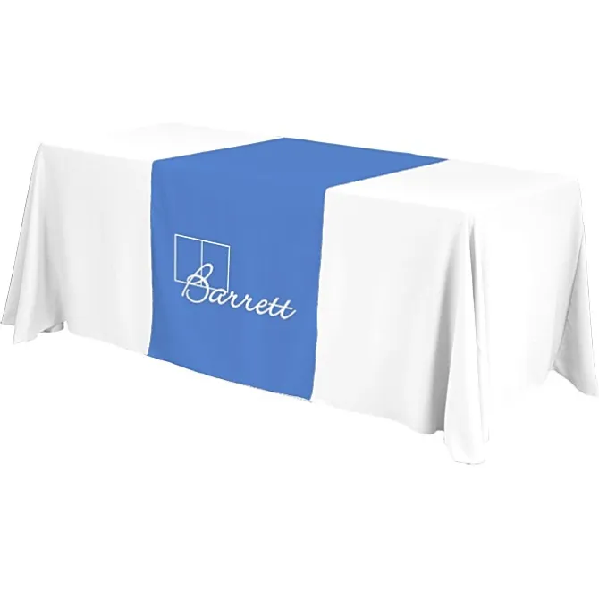 Serged 6-foot Closed-Back Table Throw and Runner Kit