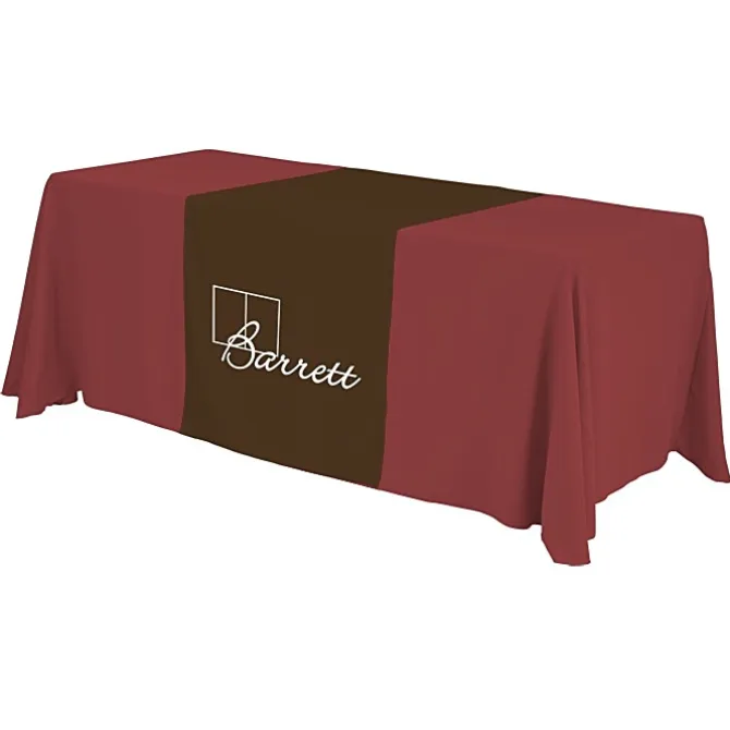 Serged 6-foot Closed-Back Table Throw and Runner Kit