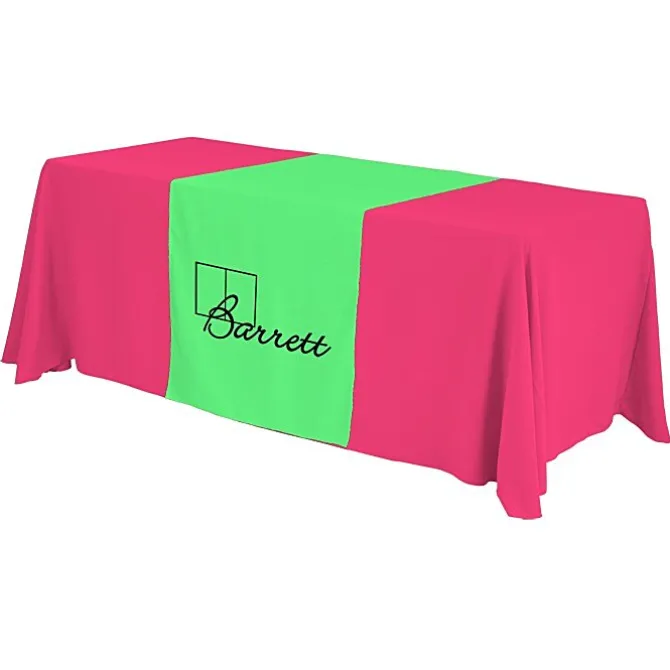 Serged 6-foot Closed-Back Table Throw and Runner Kit