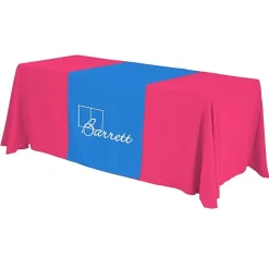 Serged 6-foot Closed-Back Table Throw and Runner Kit