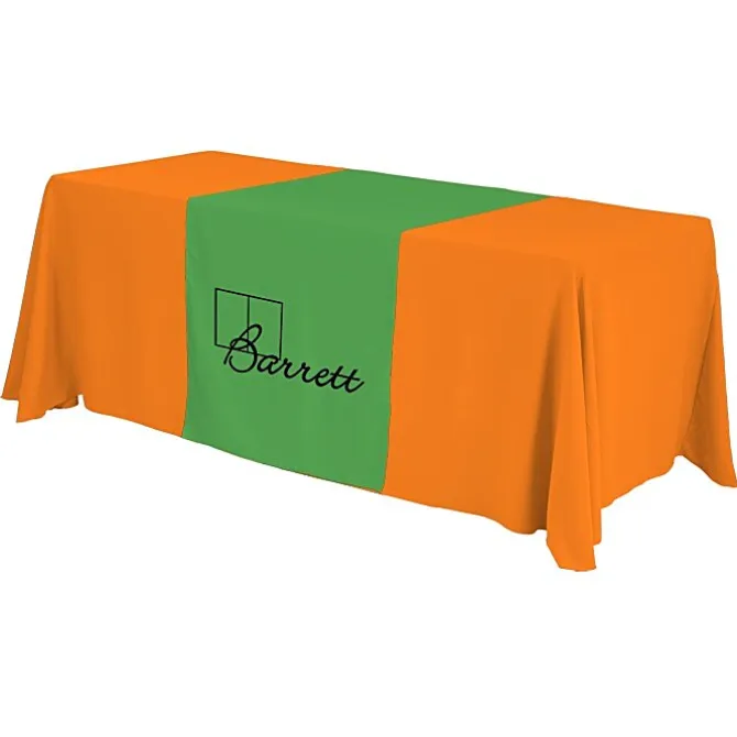 Serged 6-foot Closed-Back Table Throw and Runner Kit