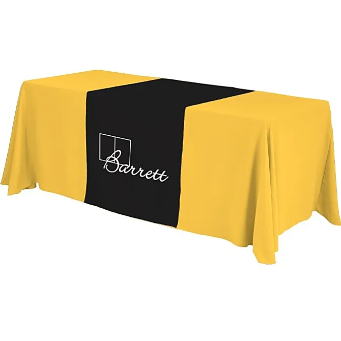 Serged 6-foot Closed-Back Table Throw and Runner Kit